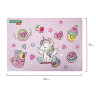 Настольное покрытие BRAUBERG KIDS, А3+, пластик, 46x33 см, "Unicorn dreams", 271730 Настольное покрытие BRAUBERG KIDS, А3+, пластик, 46x33 см, "Unicorn dreams", 271730