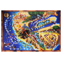 Игра-ходилка настольная "Сокровища Флинта", НЕСКУЧНЫЕ ИГРЫ, 8515 /25 Игра-ходилка настольная "Сокровища Флинта", НЕСКУЧНЫЕ ИГРЫ, 8515 /25