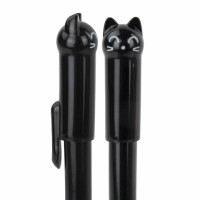 Ручка фигурная шариковая ЮНЛАНДИЯ "Котик", корпус ассорти, СИНЯЯ, пишущий узел 0,7 мм, 143787 Ручка фигурная шариковая ЮНЛАНДИЯ "Котик", корпус ассорти, СИНЯЯ, пишущий узел 0,7 мм, 143787