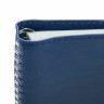 Тетрадь А4 (200x252 мм), BRAUBERG "Office PRO", под кожу, гребень, 80 л., синяя, 111048