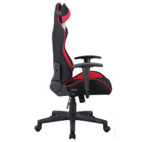 Кресло компьютерное BRABIX "GT Racer GM-101", подушка, ткань, черное/красное, 531820 Кресло компьютерное BRABIX "GT Racer GM-101", подушка, ткань, черное/красное, 531820