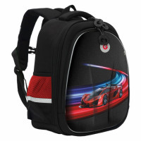 Ранец GRIZZLY анатомическая спинка, с бейджем, для мальчиков, RACER, 36х28х20 см, RAz, RAz-487-12/1 Ранец GRIZZLY анатомическая спинка, с бейджем, для мальчиков, RACER, 36х28х20 см, RAz, RAz-487-12/1