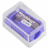 Точилка BRAUBERG KIDS "MINI", с контейнером, пластиковая, пастельные цвета ассорти, 271944 Точилка BRAUBERG KIDS "MINI", с контейнером, пластиковая, пастельные цвета ассорти, 271944