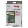 Калькулятор настольный STAFF STF-888-16 (200х150 мм), 16 разрядов, двойное питание, 250183