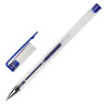 Ручка гелевая STAFF "Basic" GP-789, СИНЯЯ, корпус прозрачный, хромированные детали, узел 0,5 мм, 142788 Ручка гелевая STAFF "Basic" GP-789, СИНЯЯ, корпус прозрачный, хромированные детали, узел 0,5 мм, 142788