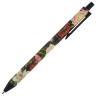 Ручка шариковая автоматическая BRUNO VISCONTI "ArtClick", СИНЯЯ, Flora.Black, ассорти, 0,5 мм, 20-0374/01