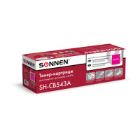 Картридж лазерный SONNEN (SH-CB543A) для HP CLJ CP1215/1515 ВЫСШЕЕ КАЧЕСТВО, пурпурный, 1400 страниц, 363957 Картридж лазерный SONNEN (SH-CB543A) для HP CLJ CP1215/1515 ВЫСШЕЕ КАЧЕСТВО, пурпурный, 1400 страниц, 363957