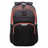 Рюкзак GRIZZLY школьный, анатом. спинка, 2 отделения, д/дев., BLACK/ORANGE, 41х27х17 см, RD-342-1/2 Рюкзак GRIZZLY школьный, анатом. спинка, 2 отделения, д/дев., BLACK/ORANGE, 41х27х17 см, RD-342-1/2
