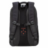 Рюкзак GRIZZLY школьный, анатом. спинка, 2 отделения, д/дев., BLACK/ORANGE, 41х27х17 см, RD-342-1/2 Рюкзак GRIZZLY школьный, анатом. спинка, 2 отделения, д/дев., BLACK/ORANGE, 41х27х17 см, RD-342-1/2