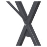Стол на металлокаркасе BRABIX "LOFT CD-007", 800х500х840 мм, органайзер, комбинированный, 641227
