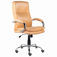 Кресло офисное BRABIX PREMIUM "Cuba EX-542", экокожа, бежевое, 532551 Кресло офисное BRABIX PREMIUM "Cuba EX-542", экокожа, бежевое, 532551