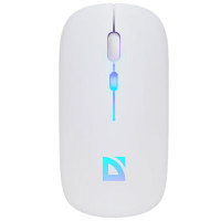 Мышь беспроводная DEFENDER TOUCH MM-997, USB, 3 кнопки+1 колесо-кнопка, оптическая, белая, 52998