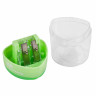 Точилки BRAUBERG KIDS "MAXI", 2 ШТУКИ, 2 отверстия, с большим контейнером, трехгранный корпус, цвета ассорти, блистер, 271947 Точилки BRAUBERG KIDS "MAXI", 2 ШТУКИ, 2 отверстия, с большим контейнером, трехгранный корпус, цвета ассорти, блистер, 271947