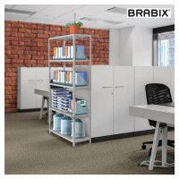 Стеллаж металлический BRABIX "MS KD-180/40/70-4", 1800х700х400 мм, 4 полки, компактная упаковка, 291113, S240BR124402 Стеллаж металлический BRABIX "MS KD-180/40/70-4", 1800х700х400 мм, 4 полки, компактная упаковка, 291113, S240BR124402
