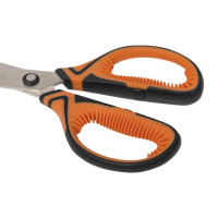Ножницы BRAUBERG "ULTRA COLOR", 190 мм, ассорти, резиновые ребристые вставки, 237456 Ножницы BRAUBERG "ULTRA COLOR", 190 мм, ассорти, резиновые ребристые вставки, 237456