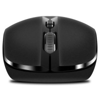 Мышь беспроводная SVEN RX-260W, 3 кнопки +1 колесо-кнопка, оптическая, черная, SV-018, SV-018160