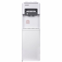 Кулер для воды SONNEN FSC-03AC, напольный, НАГРЕВ/ОХЛАЖДЕНИЕ КОМПРЕССОР, шкаф, 3 крана, белый, 455419