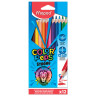 Карандаши цветные MAPED "COLOR PEP'S Strong", набор 12 цветов, грифель 3,2 мм, пластиковый корпус, 862712 Карандаши цветные MAPED "COLOR PEP'S Strong", набор 12 цветов, грифель 3,2 мм, пластиковый корпус, 862712