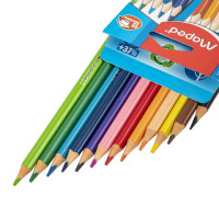 Карандаши цветные MAPED "COLOR PEP'S Strong", набор 12 цветов, грифель 3,2 мм, пластиковый корпус, 862712 Карандаши цветные MAPED "COLOR PEP'S Strong", набор 12 цветов, грифель 3,2 мм, пластиковый корпус, 862712