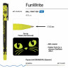 Ручка шариковая BRUNO VISCONTI "FunWrite", СИНЯЯ, "Черный кот", узел 0,5 мм, линия письма 0,3 мм, 20-0212/38 Ручка шариковая BRUNO VISCONTI "FunWrite", СИНЯЯ, "Черный кот", узел 0,5 мм, линия письма 0,3 мм, 20-0212/38