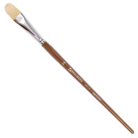 Кисть художественная профессиональная BRAUBERG ART "CLASSIC", щетина, овальная, № 26, длинная ручка, 200739 Кисть художественная профессиональная BRAUBERG ART "CLASSIC", щетина, овальная, № 26, длинная ручка, 200739