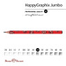 Карандаш чернографитный утолщенный BRUNO VISCONTI "HappyGraphix Jumbo", "Fresh & fruity. Гранат", 4В, 21-0062/04 Карандаш чернографитный утолщенный BRUNO VISCONTI "HappyGraphix Jumbo", "Fresh & fruity. Гранат", 4В, 21-0062/04