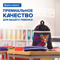 Мешок для обуви BRAUBERG, с петлей, светоотражающая полоса, 2 отделения, 46х36 см, Leopard, 272395 Мешок для обуви BRAUBERG, с петлей, светоотражающая полоса, 2 отделения, 46х36 см, Leopard, 272395