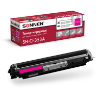 Картридж лазерный SONNEN (SH-CF353A) для HP CLJ Pro M176/177 ВЫСШЕЕ КАЧЕСТВО, пурпурный, 1000 страниц, 363953 Картридж лазерный SONNEN (SH-CF353A) для HP CLJ Pro M176/177 ВЫСШЕЕ КАЧЕСТВО, пурпурный, 1000 страниц, 363953