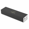 Ручка шариковая PARKER "Urban Twist Black GT", корпус черный, позолоченные детали, синяя, 2143640
