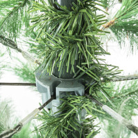 Ель новогодняя искусственная "Velvet Pinewood" 240 см, с инеем и шишками, ПВХ, ЗОЛОТАЯ СКАЗКА, 591706 Ель новогодняя искусственная "Velvet Pinewood" 240 см, с инеем и шишками, ПВХ, ЗОЛОТАЯ СКАЗКА, 591706